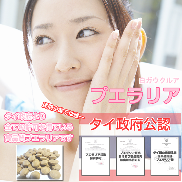 プエラリア(白ガウクルア)