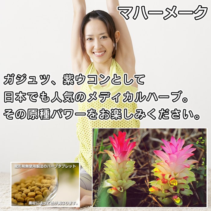 マハーメーク:ガジュツ、紫ウコン